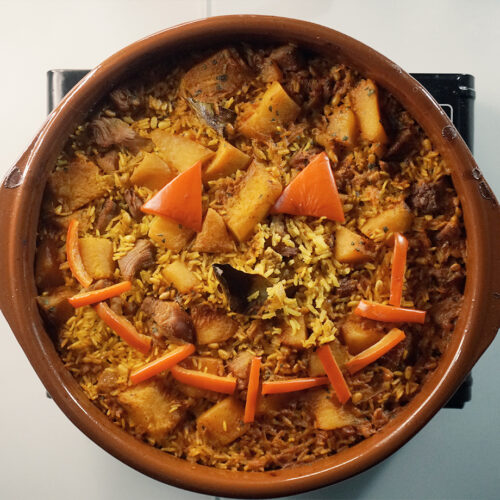 Receta de arroz al horno